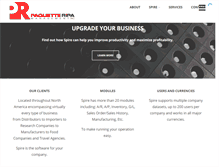 Tablet Screenshot of prmanagement.ca